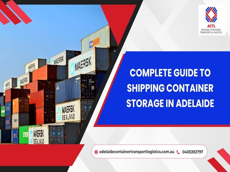 Shipping Container Storage in Adelaide