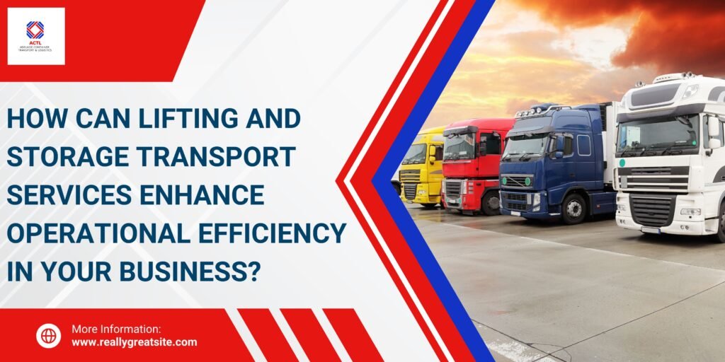 Lifting and Storage Transport Services