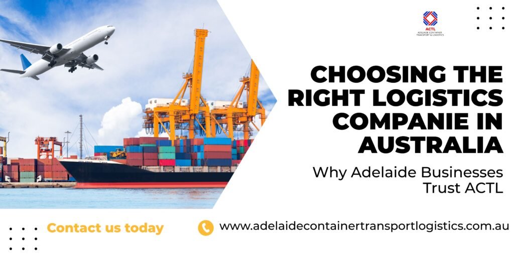 Logistics Company in Australia